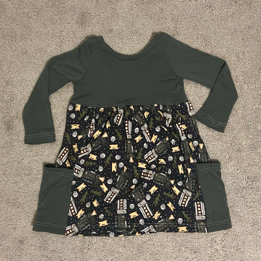 2T Bamboo Pocket Dress